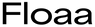 Black 'Floaa' logo on a white background